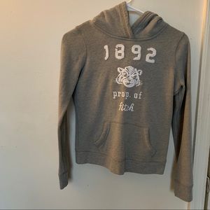 Grey kids Abercrombie sweatshirt